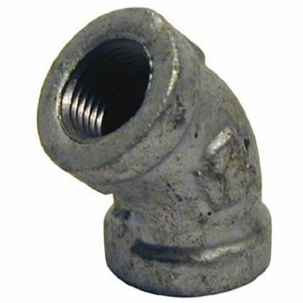 Homestead G-L4505 0.5 in. Galvanized 45 Degree Equal Elbow HO3255472